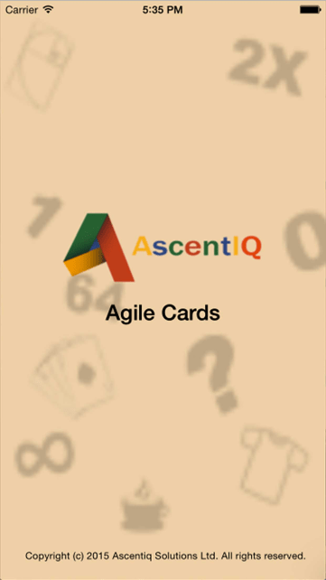 agile cards mobile app